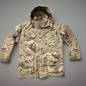 GS British Army SAS PCS Jacket Mens Size 160/88 Windproof MVP Lined Camo Combat